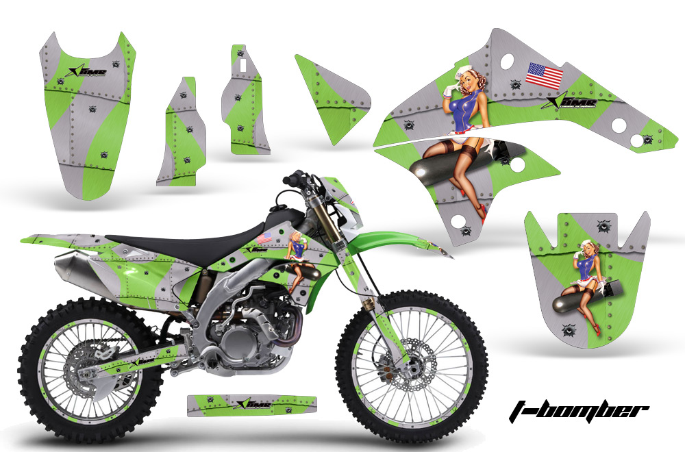 Kawasaki KLX 450 08-09 NP Graphic Kit TB G NPs